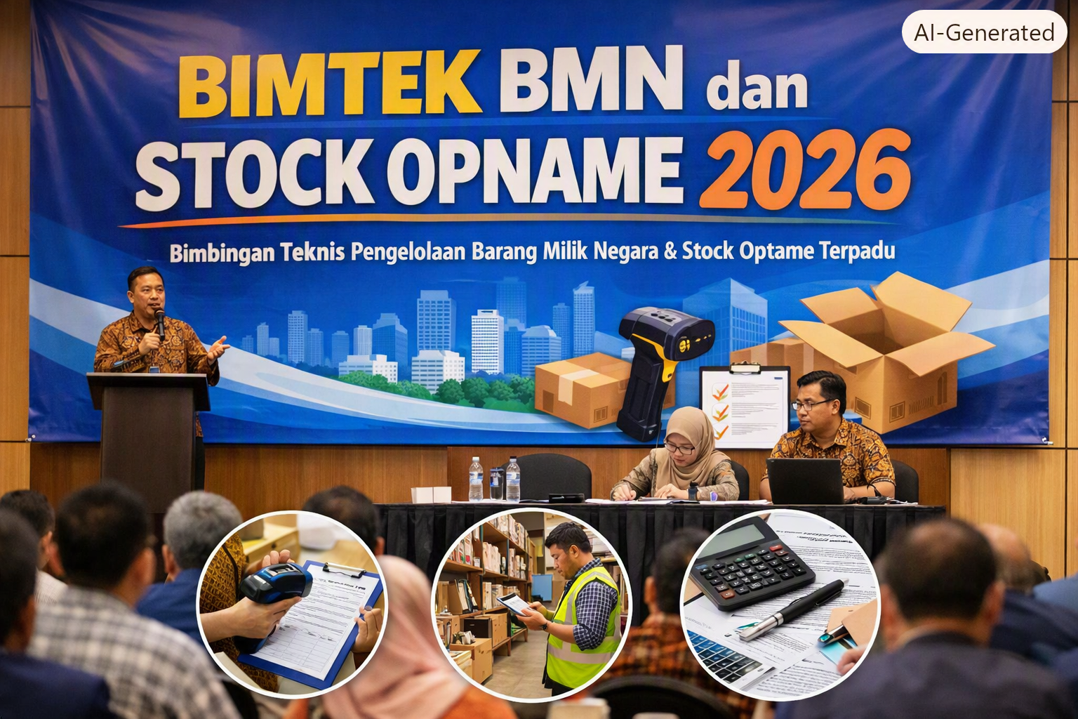 Bimtek Pengelolaan Barang Milik Negara BMN dan Stock Opname Terpadu 2026