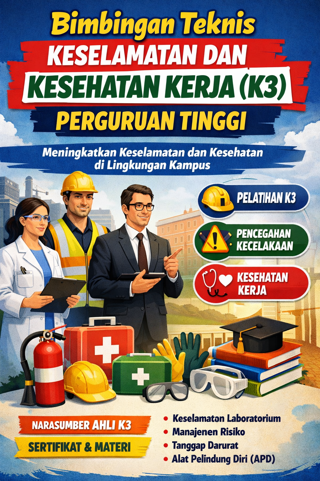 Bimbingan Teknis Keselamatan Dan Kesehatan Kerja (K3) Perguruan Tinggi